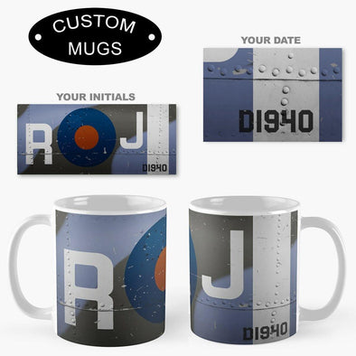 CUSTOMISABLE RAF DAY FIGHTER SCHEME Mug - Mach 5