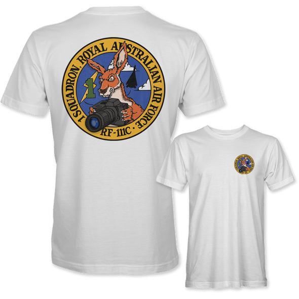 1 SQUADRON RAAF RF-111C  T-shirt - Mach 5