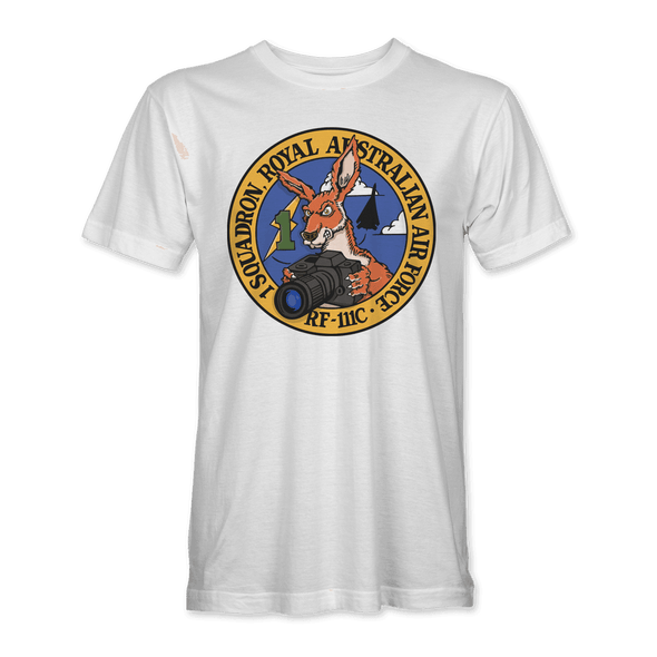 1 SQUADRON RAAF RF-111C  T-shirt - Mach 5