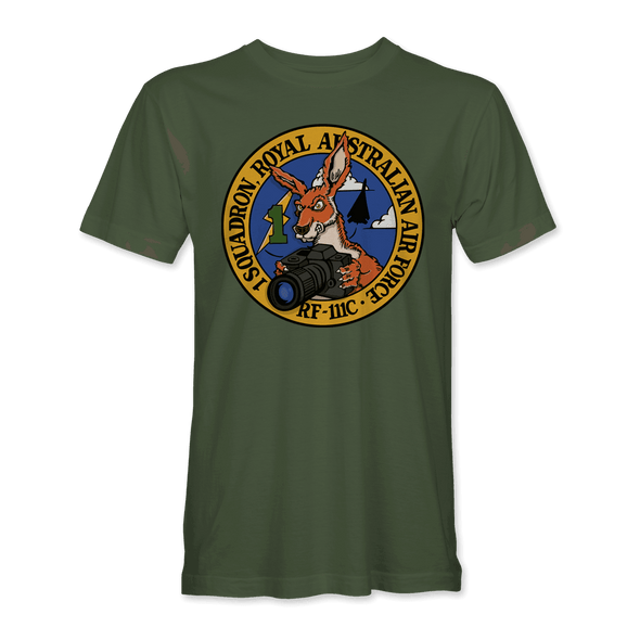 1 SQUADRON RAAF RF-111C  T-shirt - Mach 5