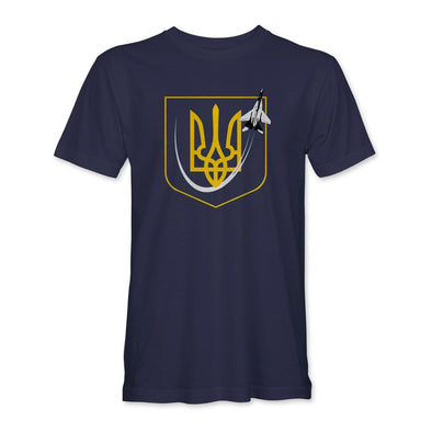 UKRAINE COAT OF ARMS  'GHOST OF KYIV' T-Shirt - Mach 5