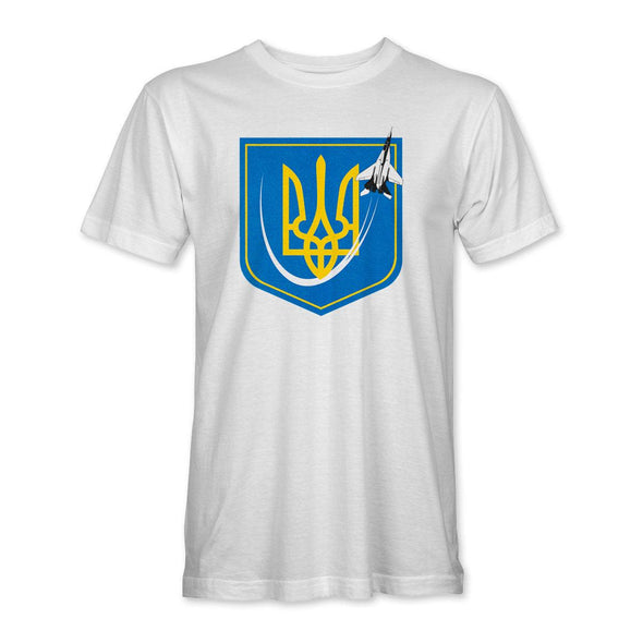 UKRAINE COAT OF ARMS  'GHOST OF KYIV' T-Shirt - Mach 5