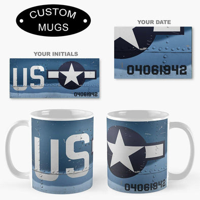 CUSTOMISABLE F4U CORSAIR Mug - Mach 5