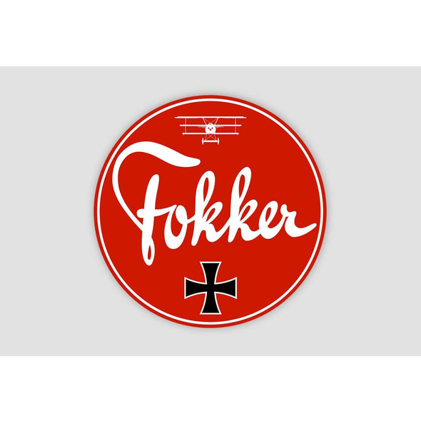 FOKKER Sticker - Mach 5