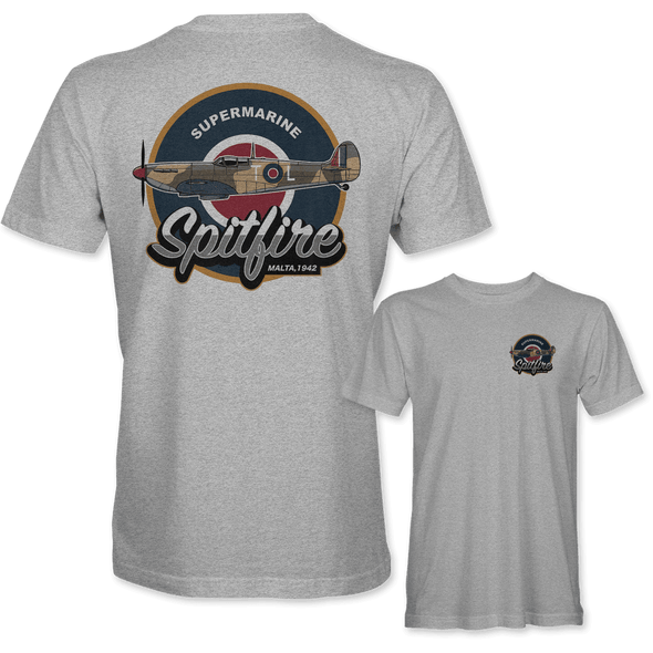 SPITFIRE 'MALTA 1942' T-Shirt - Mach 5