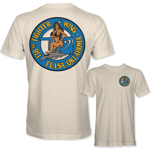 138TH FIGHTER WING TUSLA, OKLAHOMA T-Shirt - Mach 5