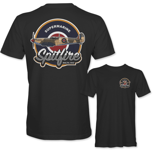SPITFIRE 'MALTA 1942' T-Shirt - Mach 5