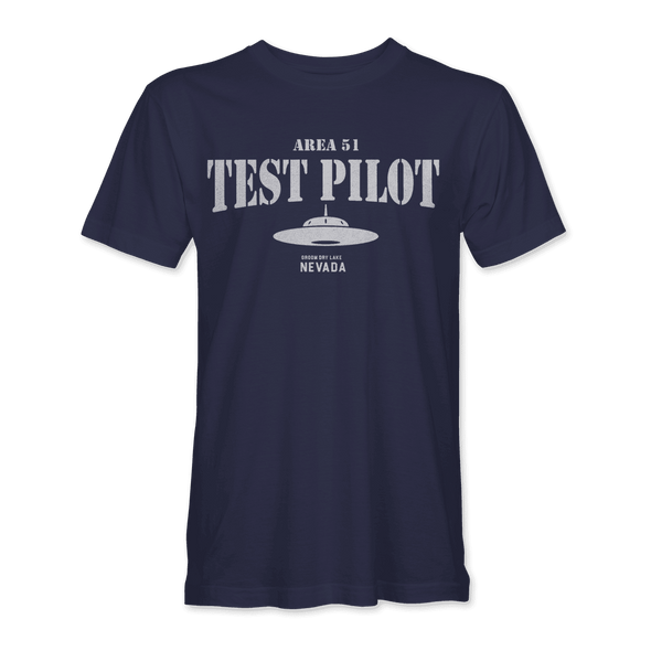 AREA 51 TEST PILOT T-Shirt - Mach 5