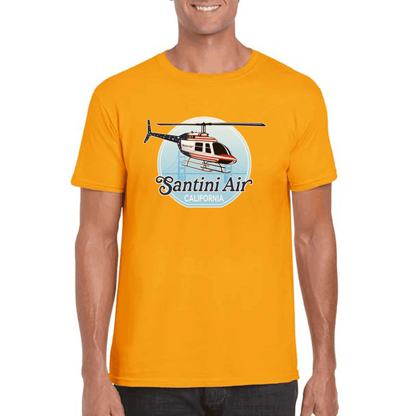 BELL 206 SANTINI AIR CALIFORNIA T-Shirt - Mach 5