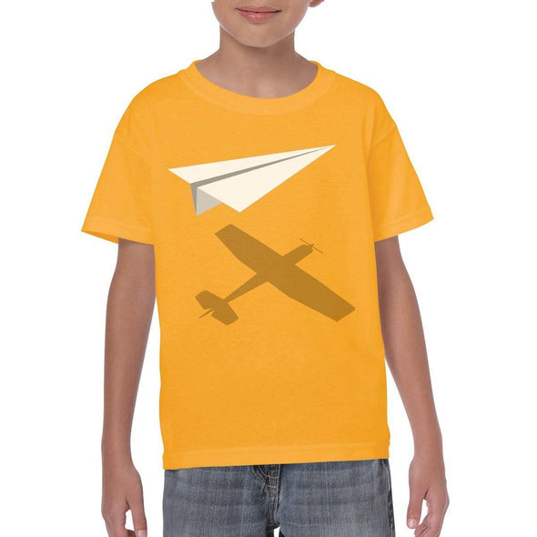 PAPER PLANE Youth Semi-Fitted T-Shirt - Mach 5