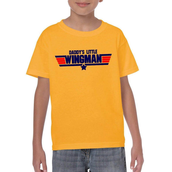DADDY's LITTLE WINGMAN Youth Semi-Fitted T-Shirt - Mach 5