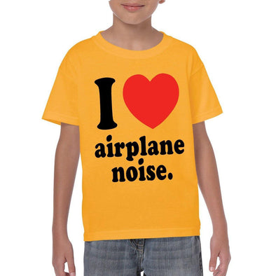 I LOVE AEROPLANE NOISE Youth Semi-Fitted T-Shirt - Mach 5