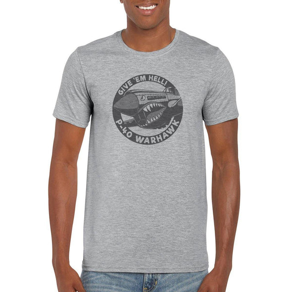 P-40 WARHAWK 'GIVE 'EM HELL!' T-Shirt - Mach 5