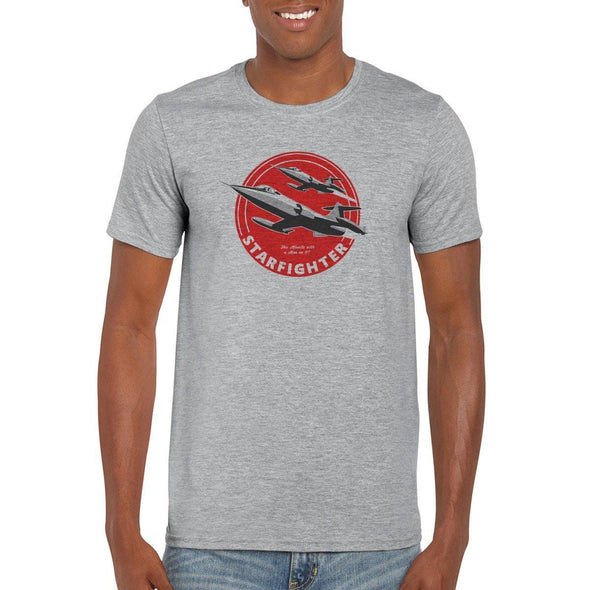 F-104 STARFIGHTER 'THE MISSILE WITH A MAN IN IT' T-Shirt - Mach 5