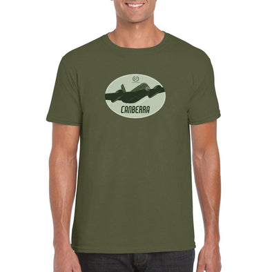 CANBERRA '57 YEARS OF SERVICE' T-Shirt - green