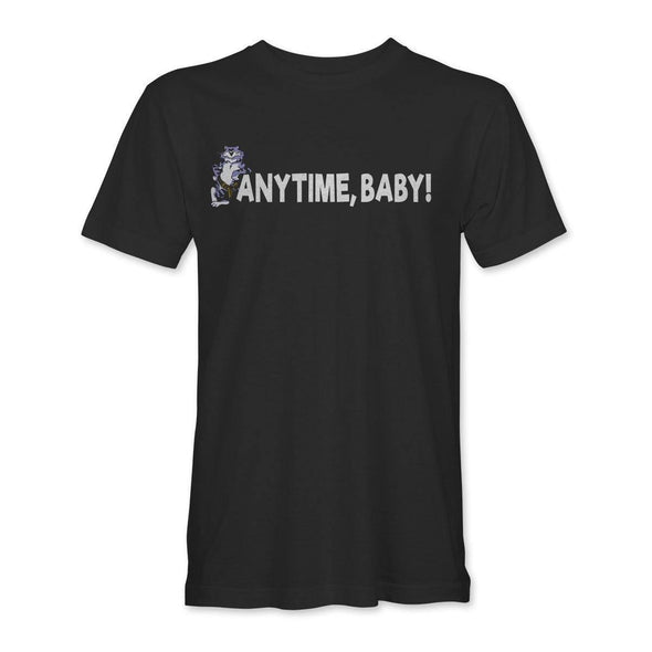 F-14 TOMCAT 'ANYTIME, BABY!' T-Shirt - Mach 5