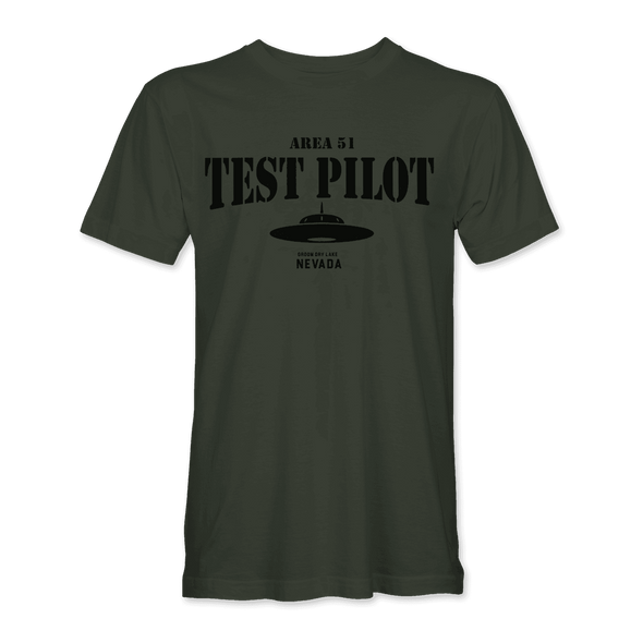 AREA 51 TEST PILOT T-Shirt - Mach 5