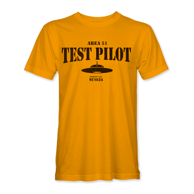 AREA 51 TEST PILOT T-Shirt - Mach 5