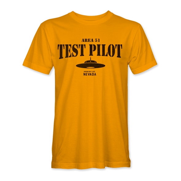 AREA 51 TEST PILOT T-Shirt - Mach 5