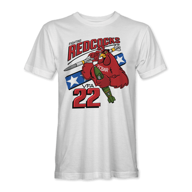 VFA-22 'FIGHTING REDCOCKS' T-shirt - Mach 5