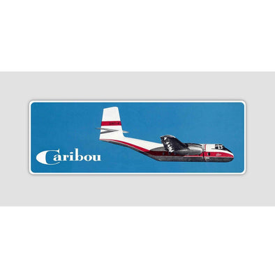 CIVIL DHC-4 CARIBOU Sticker - Mach 5