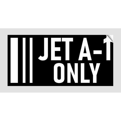 JET A1 ONLY Sticker - Mach 5