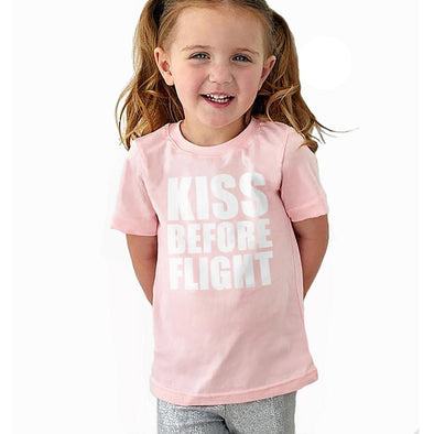 KISS BEFORE FLIGHT Kids T-shirt - Mach 5