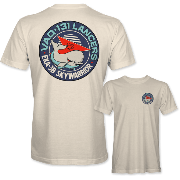 EKA-3B SKYWARRIOR 'VAQ-131 LANCERS' T-shirt - Mach 5