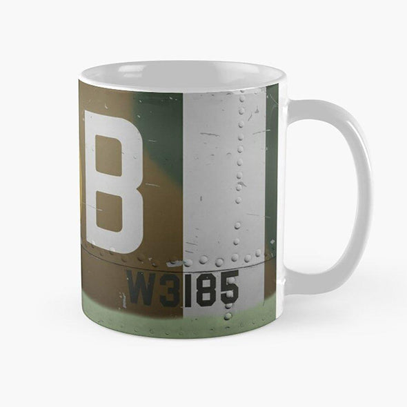 BATTLE OF BRITAIN 'Douglas Bader' SPITFIRE Mug - Mach 5