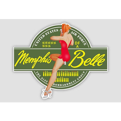 B-17 MEMPHIS BELLE Sticker - Mach 5