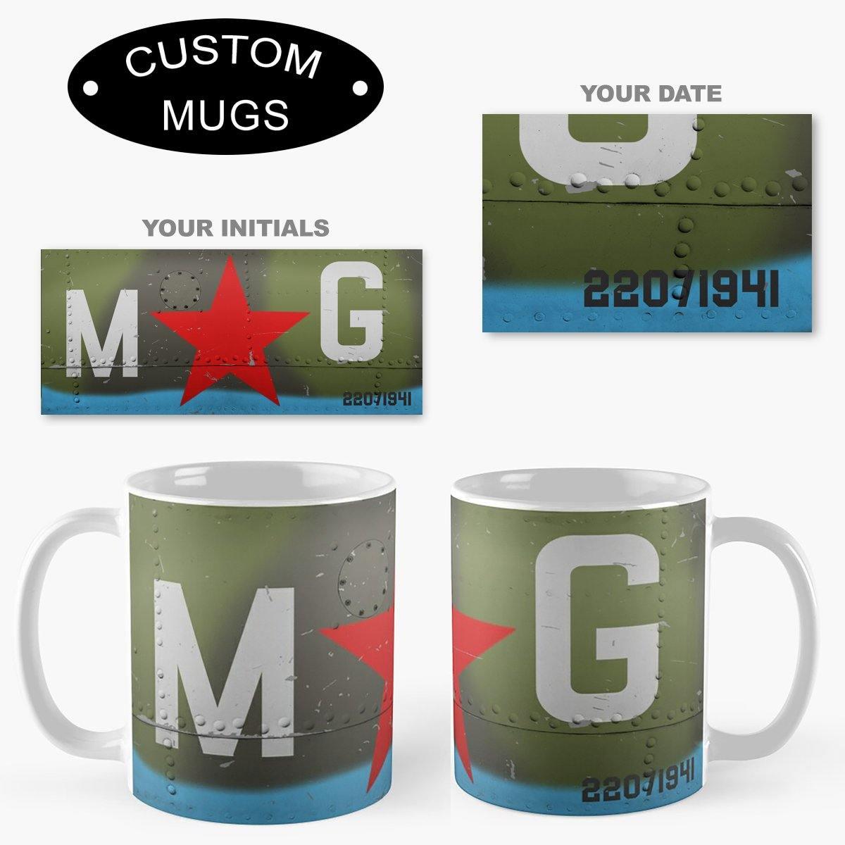 CUSTOMISABLE MIG Mug – Mach 5