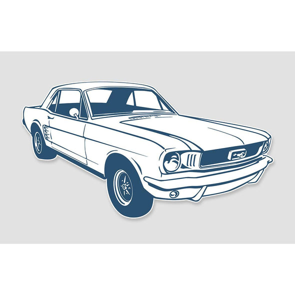 FORD MUSTANG Sticker - Mach 5