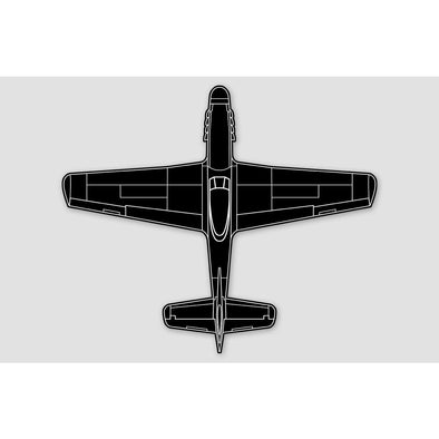 P-51 Sticker - Mach 5