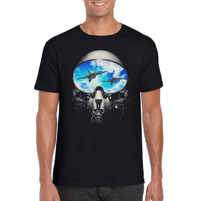 FIGHTER PILOT  Unisex Semi-Fitted T-Shirt - Mach 5