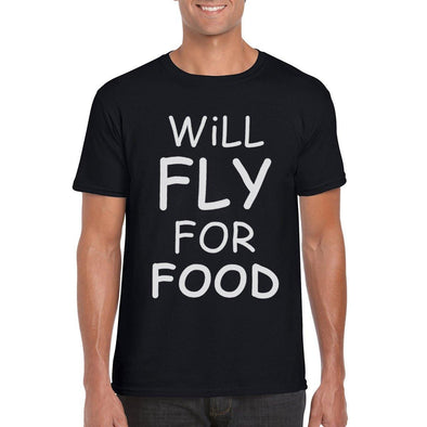 WILL FLY FOR FOOD Unisex Semi-Fitted T-Shirt - Mach 5