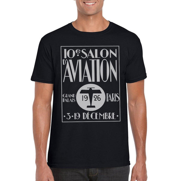 SALON D AVIATION Semi-Fitted Unisex T-Shirt - Mach 5