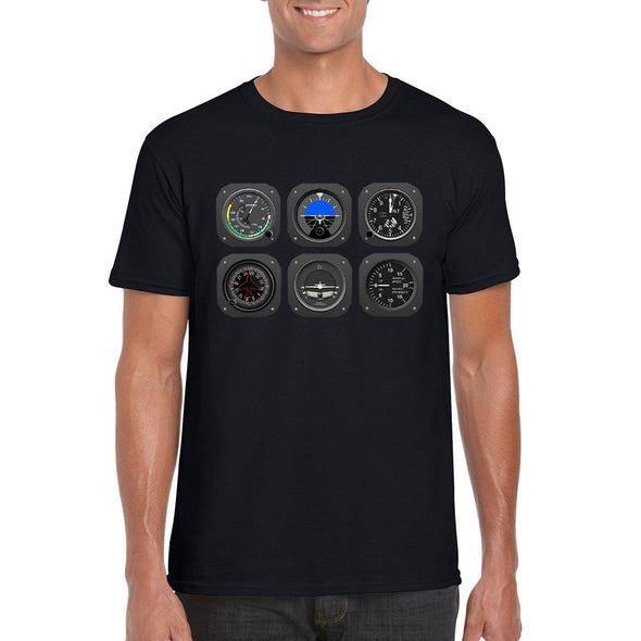 THE PILOT's 6 PACK Unisex Semi-Fitted T-Shirt - Mach 5