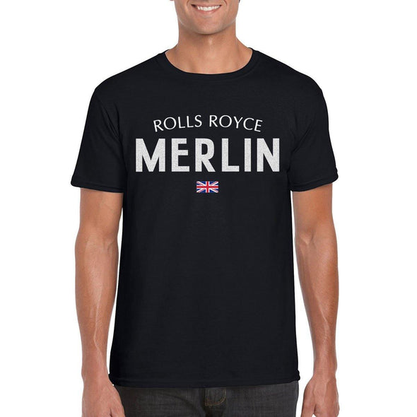 MERLIN Unisex Semi-Fitted  T-Shirt - Mach 5