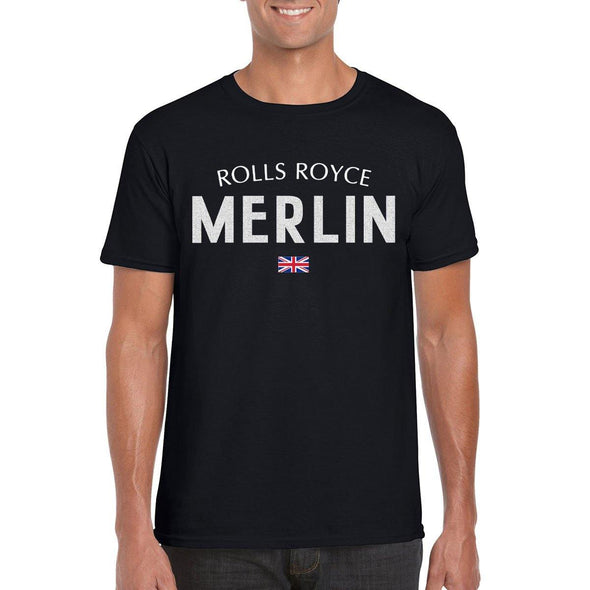 MERLIN Unisex Semi-Fitted  T-Shirt - Mach 5