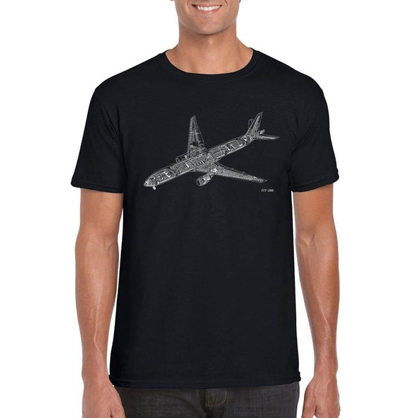 777 CUTAWAY Unisex T-Shirt - Mach 5