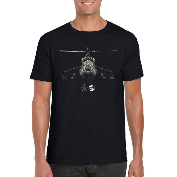 HIND Helicopter T-Shirt - Mach 5