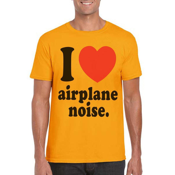 I LOVE Aeroplane Noise Unisex T-Shirt - Mach 5