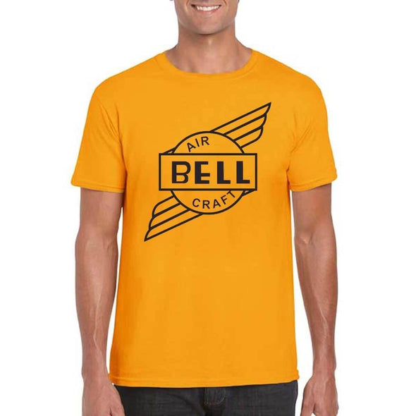 BELL AIRCRAFT Vintage Logo Design on Unisex T-Shirt - Mach 5