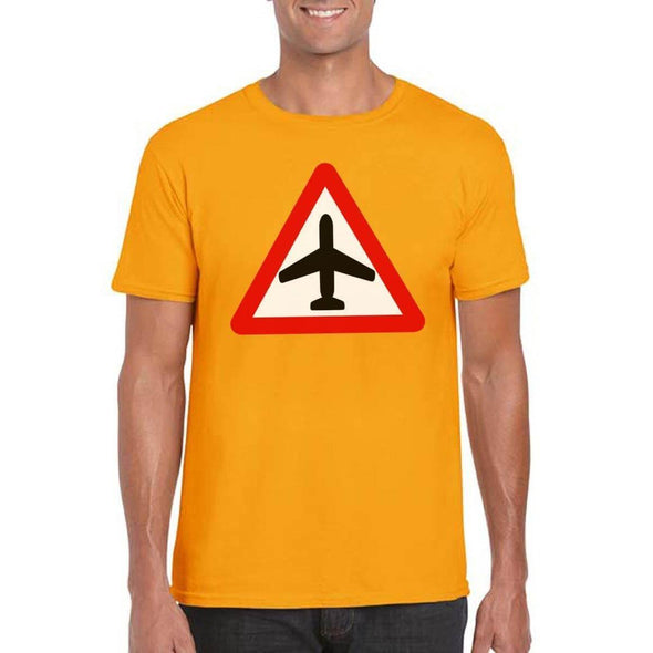 CAUTION AIRCRAFT Semi-Fitted Unisex T-Shirt - Mach 5