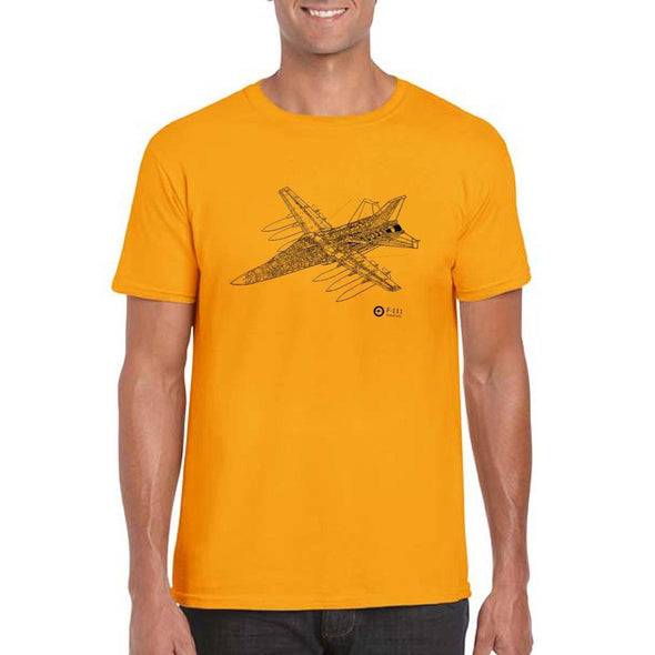 F-111 CUTAWAY Unisex Semi-Fitted T-Shirt - Mach 5