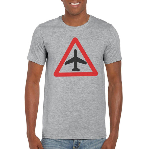 CAUTION AIRCRAFT Semi-Fitted Unisex T-Shirt - Mach 5