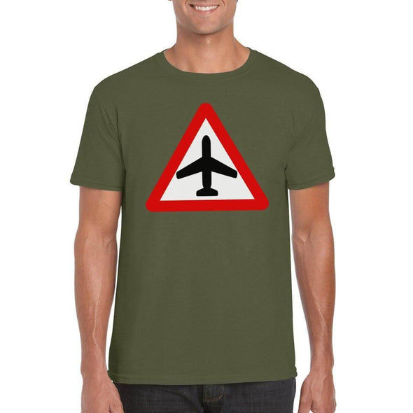 CAUTION AIRCRAFT Semi-Fitted Unisex T-Shirt - Mach 5