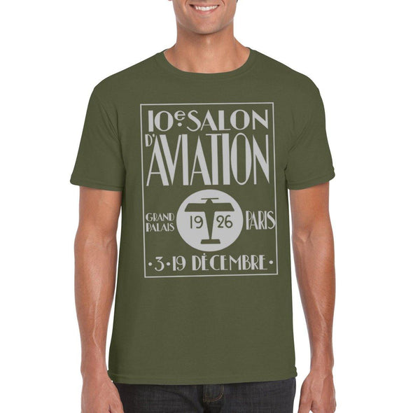 SALON D AVIATION Semi-Fitted Unisex T-Shirt - Mach 5