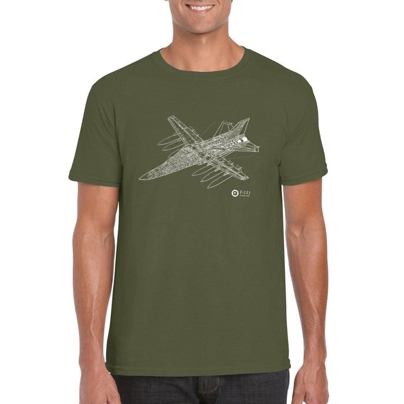F-111 CUTAWAY Unisex Semi-Fitted T-Shirt - Mach 5