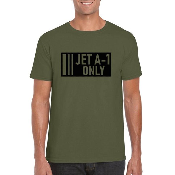 JET A-1 ONLY Unisex Semi-Fitted T-Shirt - Mach 5